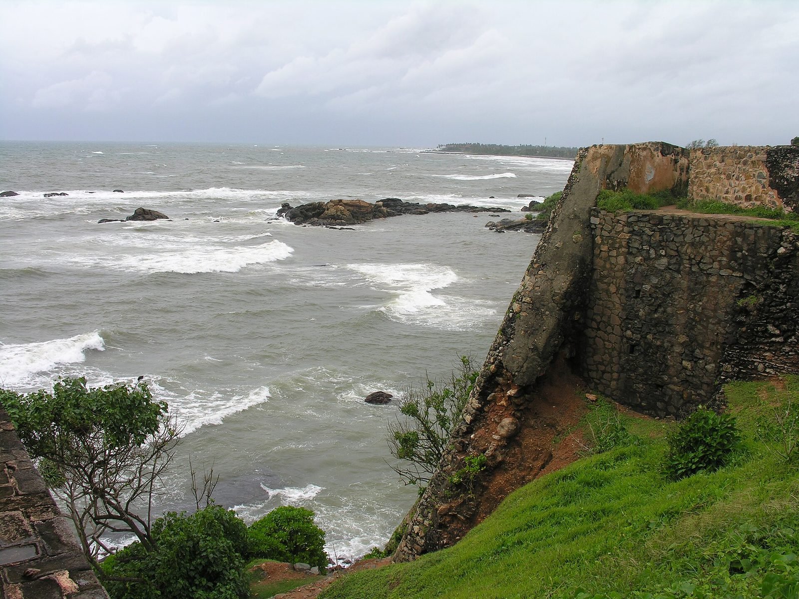 Galle Fort, on foot